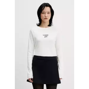 Tommy Jeans longsleeve din bumbac imagine