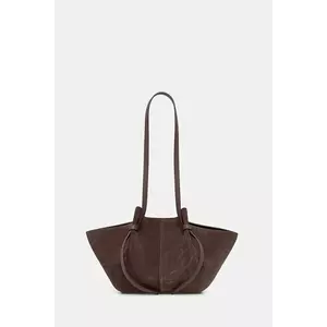 Yuzefi geantă de mână din piele întoarsă MOCHI imagine