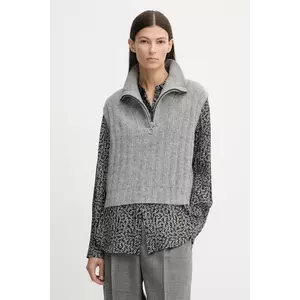 Marc O'Polo vestă din amestec de lână imagine