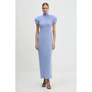 La Mania rochie cu lână NOIR imagine