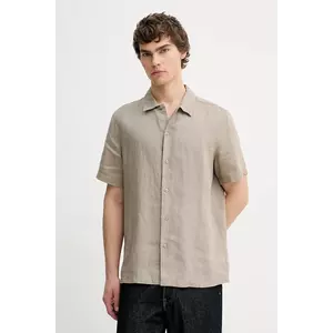 Samsoe Samsoe cămașă de in SAAVAN imagine