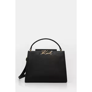 Karl Lagerfeld poșetă de piele K/SIGNATURE imagine