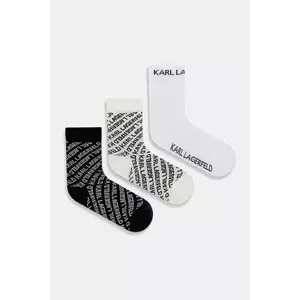 Karl Lagerfeld șosete K/MONOGRAM 3-pack imagine
