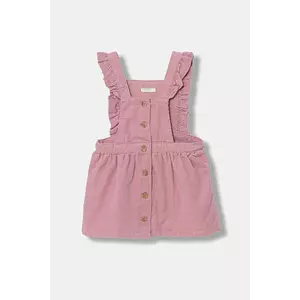 United Colors of Benetton rochie din bumbac pentru bebeluși imagine