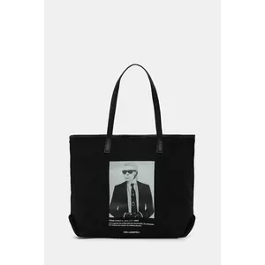 Karl Lagerfeld geantă de bumbac K/ESSENTIAL imagine