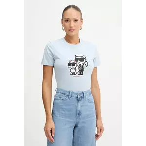 Karl Lagerfeld tricou din bumbac imagine