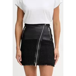 Karl Lagerfeld fustă din amestec de lână imagine