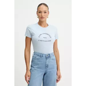 Karl Lagerfeld tricou din bumbac imagine