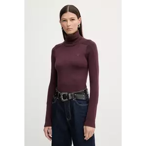 G-Star pulover de lână Core turtle slim knit imagine