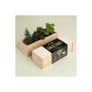 RESETEA set pentru cultivarea plantelor Gin Tonic Growing Kit 21 x 7, 8 x 6, 5 cm imagine