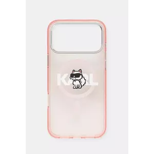 Karl Lagerfeld husă pentru telefon iPhone 17 Pro Max imagine