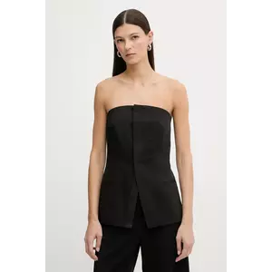 G-Star bluză din amestec de lână Strapless imagine