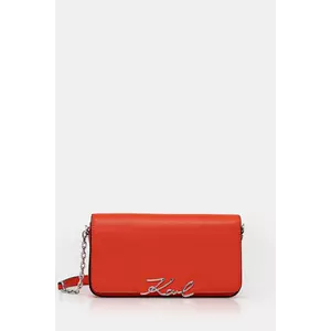 Karl Lagerfeld poșetă de piele K/SIGNATURE imagine