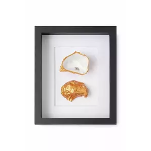 Maria el Mar decorarea peretelui în cadru Double Oyster 27 x 22 cm imagine