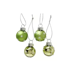 Boltze set de globuri de Crăciun Punti 3 cm 12-pack imagine