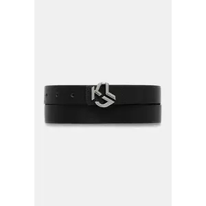 Karl Lagerfeld Jeans curea de piele cu două fețe imagine