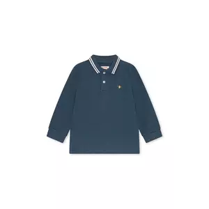 Konges Sløjd longsleeve din bumbac pentru copii FLORIAN LS POLO GOTS imagine