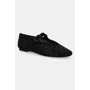 Kurt Geiger London balerini din piele intoarsa Mayfair Ballet Flat imagine