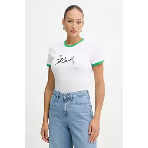 Karl Lagerfeld tricou din bumbac IKON imagine