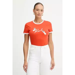 Karl Lagerfeld tricou din bumbac IKON imagine