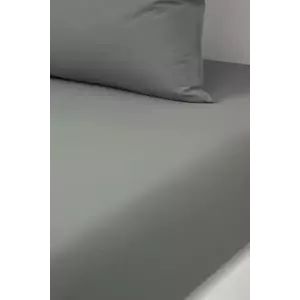 BOSS cearșaf cu fermoar din bumbac BEBOSS Khaki 90 x 200 cm imagine