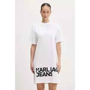 Karl Lagerfeld Jeans rochie din bumbac imagine
