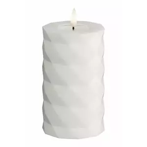 Deluxe Homeart lumânare led Square Bloklys 7, 5 x 12, 5 cm imagine