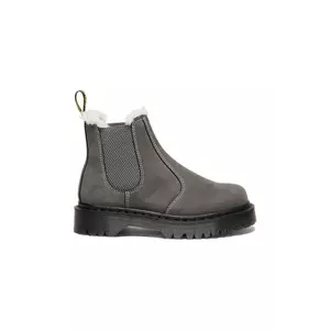 Dr. Martens botine din piele întoarsă 2976 Bex Fur Lined imagine