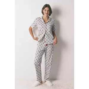 women'secret pijamale din bumbac imagine