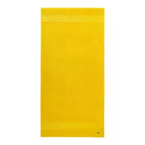 Lacoste prosop mare de bumbac L LECROCO Jaune 70 x 140 cm imagine