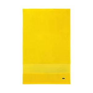Lacoste prosop mic de bumbac L LECROCO Jaune 40 x 60 cm imagine