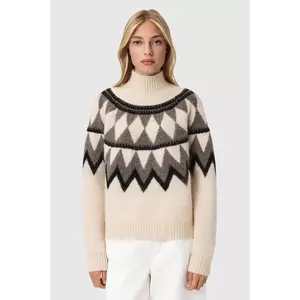 AllSaints pulover din amestec de lână TARA imagine