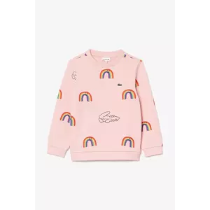 Lacoste hanorac de bumbac pentru copii imagine