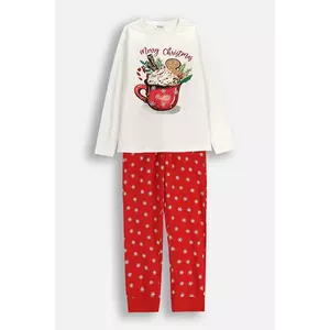 Coccodrillo pijamale din bumbac pentru copii imagine