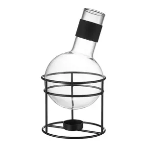 Dorre decantor de vin fiert cu farfurie Glora 1, 3 L imagine