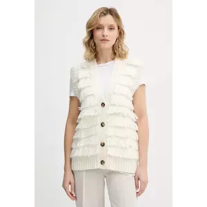 Sisley vestă din amestec de lână imagine