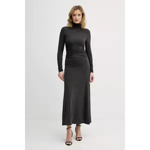 Sisley rochie din amestec de mătase imagine