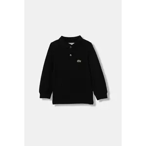 Lacoste longsleeve din bumbac pentru copii imagine