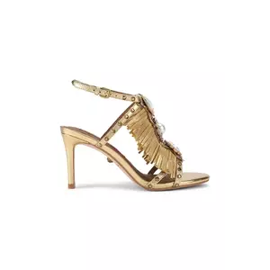 Kurt Geiger London sandale de piele Jewel Fringe Sandal imagine