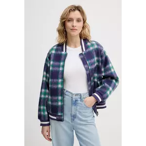 United Colors of Benetton jachetă bomber din lână imagine