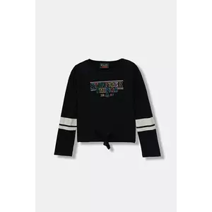 United Colors of Benetton longsleeve din bumbac pentru copii imagine