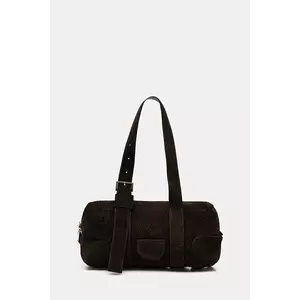 AllSaints geantă de mână din piele întoarsă imagine