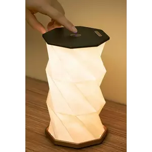 Gingko Design lampă led fără fir Twist Hexagon 12, 1 x 12, 1 x 18 cm imagine