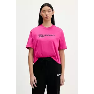 Karl Lagerfeld Jeans tricou din bumbac imagine