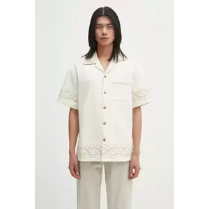 Drôle de Monsieur cămașă din bumbac La Chemise BrodEe Tresses imagine