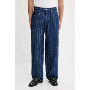 Drôle de Monsieur jeans Le Jean Baggy Monogramme imagine