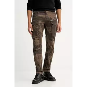 G-Star pantaloni de bumbac Rovic Zip 3D Regular Tapered imagine