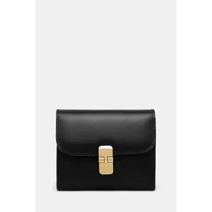 A.P.C. portofel de piele Compact Grace imagine