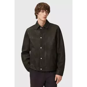 AllSaints geacă din piele întoarsă imagine