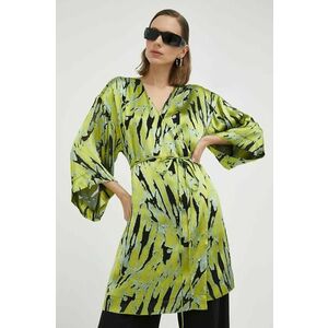 Gestuz rochie din amestec de matase Anna imagine